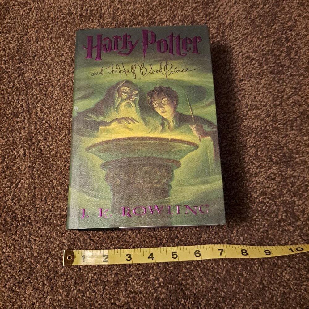 1st Edition Harry Potter and the Half Blood Prince Hardcover Rare w/Errors* - Picture 5 of 16